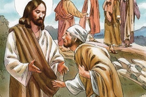 13.10.2019 – 28^ Tempo Ordinario: Si prostrò davanti a Gesù per ringraziarlo (Lc 17,16)